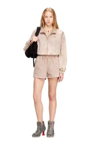 s-unny Nylon shorts with side bands s-unny Nylon shorts with side bands