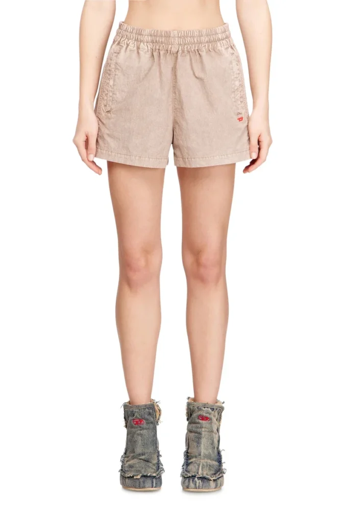 s-unny Nylon shorts with side bands s-unny Nylon shorts with side bands