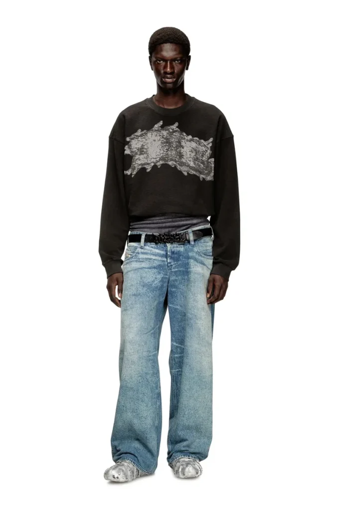 s-valentin-jmbv Sweatshirt with graffiti print s-valentin-jmbv Sweatshirt with graffiti print