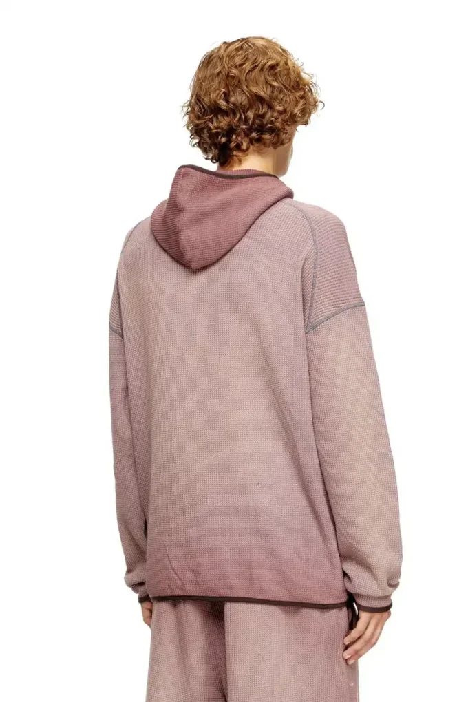 s-waf-hood-new Faded waffle hoodie with graphic print s-waf-hood-new Faded waffle hoodie with graphic print