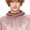 s-waf-hood-new Faded waffle hoodie with graphic print s-waf-hood-new Faded waffle hoodie with graphic print
