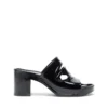 sa-bonnie Sa-Bonnie-Heeled rubber slides with cut-out logo sa-bonnie Sa-Bonnie-Heeled rubber slides with cut-out logo