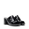 sa-bonnie Sa-Bonnie-Heeled rubber slides with cut-out logo sa-bonnie Sa-Bonnie-Heeled rubber slides with cut-out logo