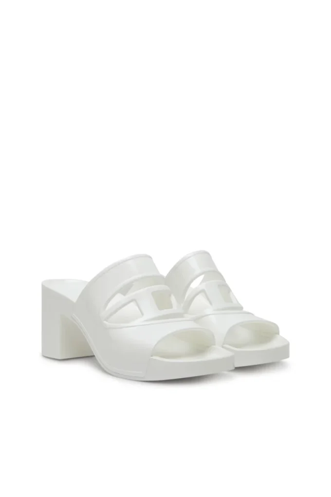 sa-bonnie Sa-Bonnie-Heeled rubber slides with cut-out logo sa-bonnie Sa-Bonnie-Heeled rubber slides with cut-out logo