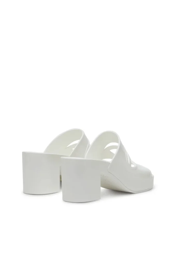 sa-bonnie Sa-Bonnie-Heeled rubber slides with cut-out logo sa-bonnie Sa-Bonnie-Heeled rubber slides with cut-out logo