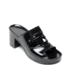 sa-bonnie Sa-Bonnie-Heeled rubber slides with cut-out logo sa-bonnie Sa-Bonnie-Heeled rubber slides with cut-out logo