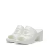 sa-bonnie Sa-Bonnie-Heeled rubber slides with cut-out logo sa-bonnie Sa-Bonnie-Heeled rubber slides with cut-out logo