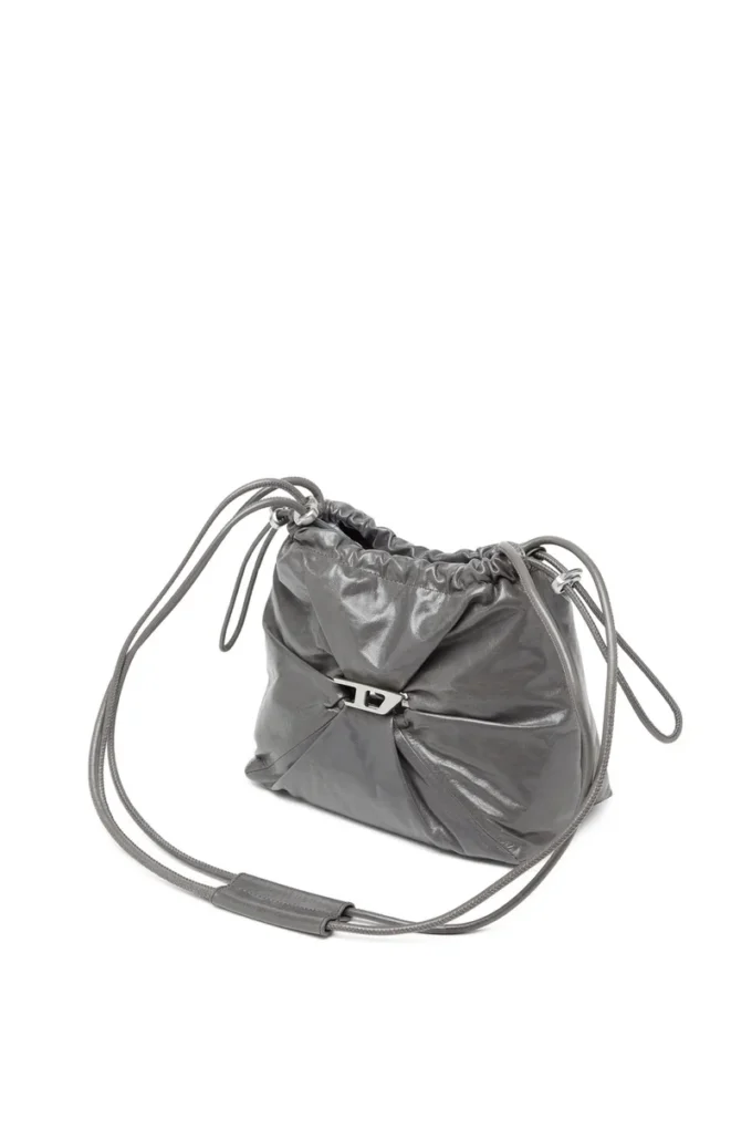 scrunch-d bucket Scrunch-D-Bucket bag in shiny wrinkled leather scrunch-d bucket Scrunch-D-Bucket bag in shiny wrinkled leather