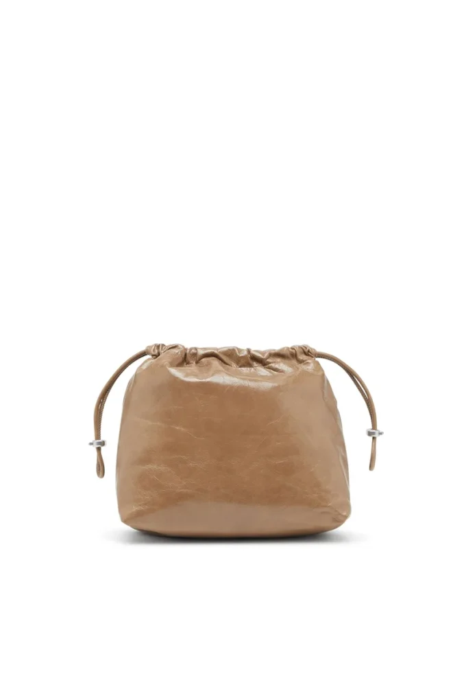 scrunch-d bucket Scrunch-D-Bucket bag in shiny wrinkled leather scrunch-d bucket Scrunch-D-Bucket bag in shiny wrinkled leather