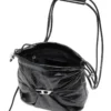 scrunch-d bucket Scrunch-D-Bucket bag in shiny wrinkled leather scrunch-d bucket Scrunch-D-Bucket bag in shiny wrinkled leather