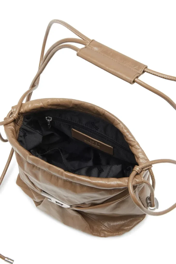 scrunch-d bucket Scrunch-D-Bucket bag in shiny wrinkled leather scrunch-d bucket Scrunch-D-Bucket bag in shiny wrinkled leather