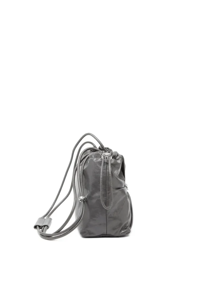 scrunch-d bucket Scrunch-D-Bucket bag in shiny wrinkled leather scrunch-d bucket Scrunch-D-Bucket bag in shiny wrinkled leather