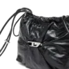 scrunch-d bucket Scrunch-D-Bucket bag in shiny wrinkled leather scrunch-d bucket Scrunch-D-Bucket bag in shiny wrinkled leather
