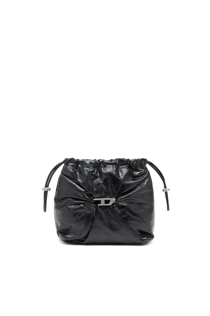 scrunch-d bucket Scrunch-D-Bucket bag in shiny wrinkled leather scrunch-d bucket Scrunch-D-Bucket bag in shiny wrinkled leather