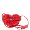 scrunch-d heart Scrunch-D-Heart shoulder bag in scrunched leather scrunch-d heart Scrunch-D-Heart shoulder bag in scrunched leather