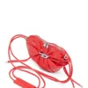 scrunch-d heart Scrunch-D-Heart shoulder bag in scrunched leather scrunch-d heart Scrunch-D-Heart shoulder bag in scrunched leather