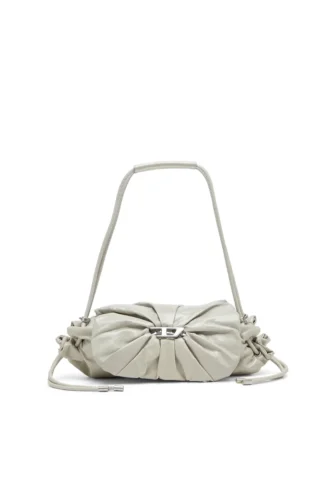 scrunch-d shoulder s Scrunch-D S-Shoulder bag in scrunched leather