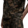 set-horien-utlt Short pyjamas in cloudy-print check cotton set-horien-utlt Short pyjamas in cloudy-print check cotton