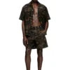 set-horien-utlt Short pyjamas in cloudy-print check cotton set-horien-utlt Short pyjamas in cloudy-print check cotton