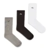 skm-d-oval 3-pack of cotton socks with Oval D embroidery