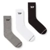 skm-d-tennis-crew-17,5 Three-pack ribbed socks with D logo skm-d-tennis-crew-17,5 Three-pack ribbed socks with D logo