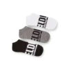 skm-gost-threepack 3-pack low-cut logo socks skm-gost-threepack 3-pack low-cut logo socks