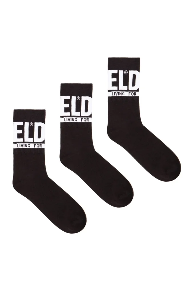 skm-ray-threepack 3-pack of logo cuff socks skm-ray-threepack 3-pack of logo cuff socks