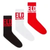skm-ray-threepack 3-pack of logo cuff socks skm-ray-threepack 3-pack of logo cuff socks