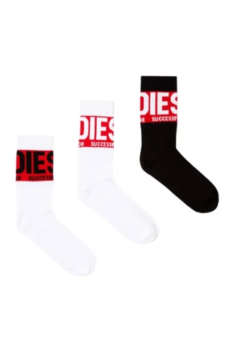 skm-ray-threepack 3-pack of socks with logo cuffs