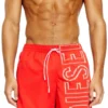 soccer-41-d-core Swim shorts with oversized logo print