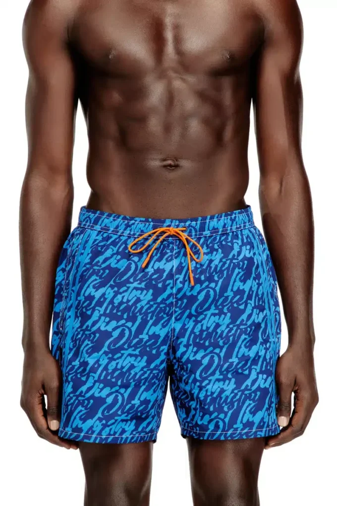 soccer-41-d-pop Swim shorts with all-over logo print soccer-41-d-pop Swim shorts with all-over logo print