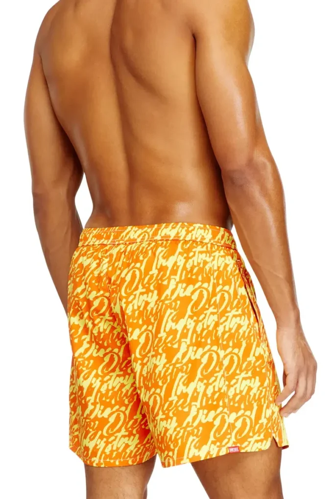 soccer-41-d-pop Swim shorts with all-over logo print soccer-41-d-pop Swim shorts with all-over logo print