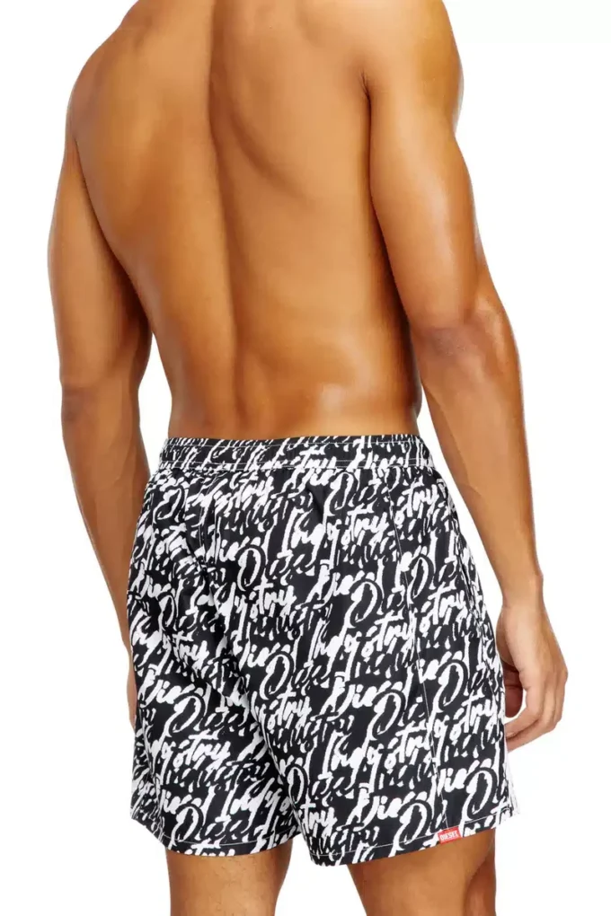 soccer-41-d-pop Swim shorts with all-over logo print soccer-41-d-pop Swim shorts with all-over logo print