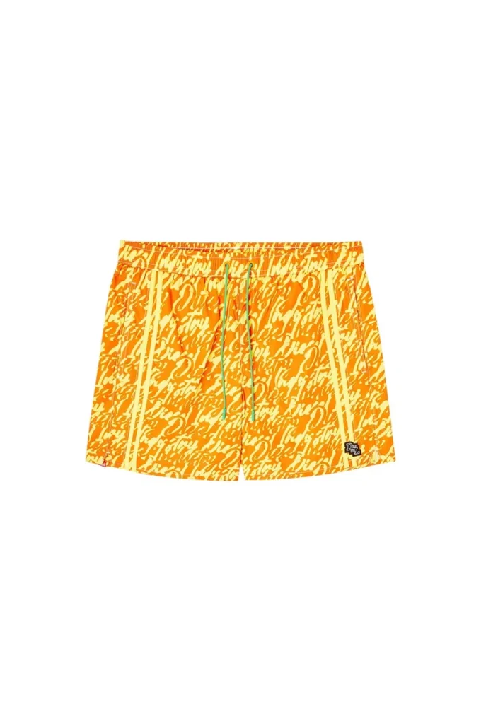 soccer-41-d-pop Swim shorts with all-over logo print soccer-41-d-pop Swim shorts with all-over logo print