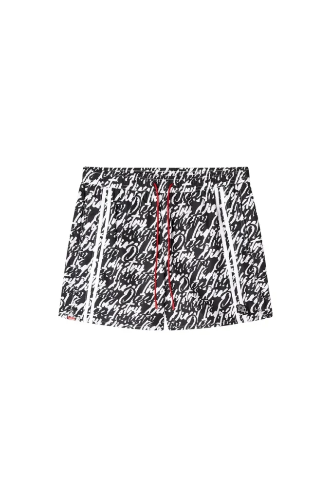 soccer-41-d-pop Swim shorts with all-over logo print soccer-41-d-pop Swim shorts with all-over logo print