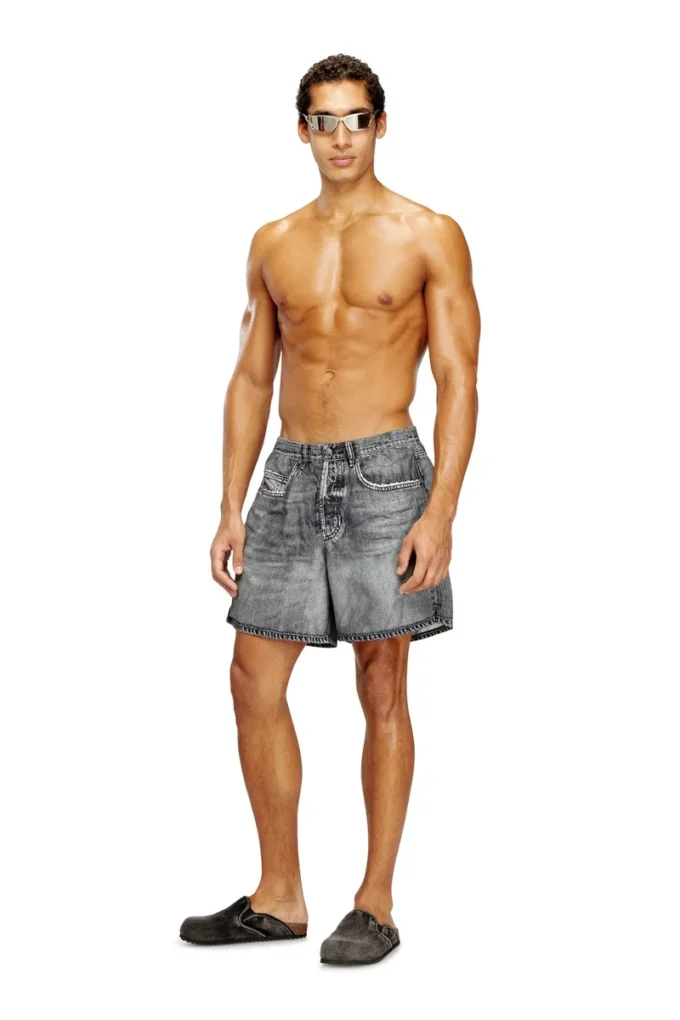 soccer-41-dnm Swim shorts with denim trompe l’oeil print soccer-41-dnm Swim shorts with denim trompe l’oeil print