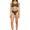 stars-gft Thong in metallic-effect stretch cotton stars-gft Thong in metallic-effect stretch cotton