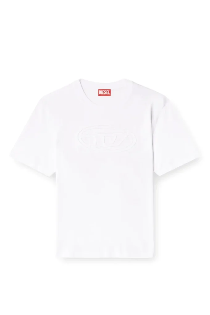 t-adjust-bigoval T-shirt with embossed Oval D t-adjust-bigoval T-shirt with embossed Oval D