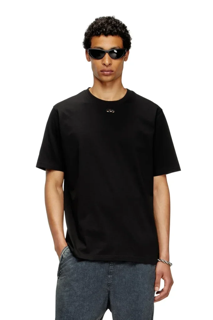 t-adjust-marey T-shirt with cut-out Oval D t-adjust-marey T-shirt with cut-out Oval D