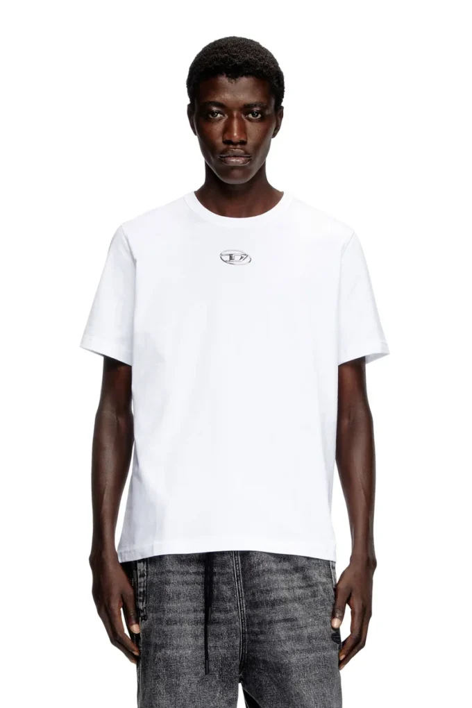 t-adjust-od T-shirt with metallic Oval D t-adjust-od T-shirt with metallic Oval D