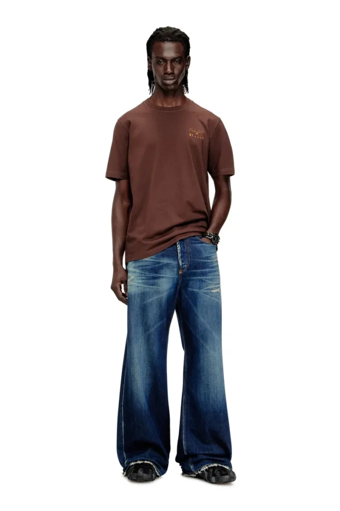 t-adjust-v5 Regular cotton T-shirt with puff print t-adjust-v5 Regular cotton T-shirt with puff print