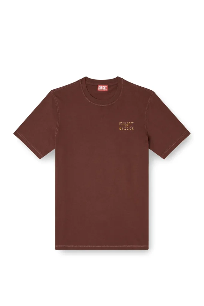 t-adjust-v5 Regular cotton T-shirt with puff print t-adjust-v5 Regular cotton T-shirt with puff print