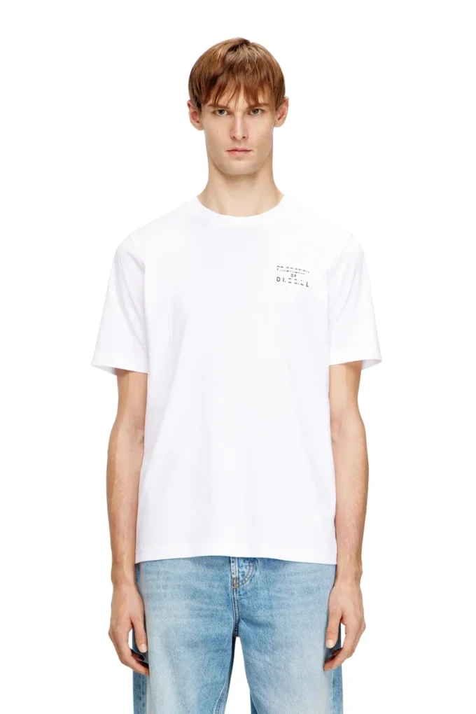 t-adjust-v5 Regular cotton T-shirt with puff print t-adjust-v5 Regular cotton T-shirt with puff print
