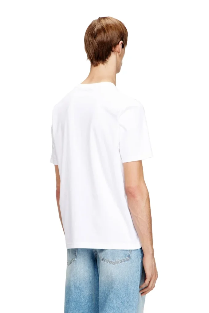 t-adjust-v5 Regular cotton T-shirt with puff print t-adjust-v5 Regular cotton T-shirt with puff print