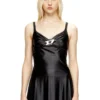 t-amai Nylon jersey top with ruching t-amai Nylon jersey top with ruching