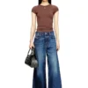 t-angie-od T-shirt with cut-out embroidered logo t-angie-od T-shirt with cut-out embroidered logo