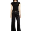 t-angie-od T-shirt with cut-out embroidered logo t-angie-od T-shirt with cut-out embroidered logo