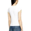 t-angie-od T-shirt with cut-out embroidered logo t-angie-od T-shirt with cut-out embroidered logo