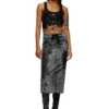 t-bils-dev Tulle tank top with destroyed jersey t-bils-dev Tulle tank top with destroyed jersey