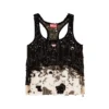 t-bils-dev Tulle tank top with destroyed jersey t-bils-dev Tulle tank top with destroyed jersey